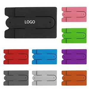 U-Shape Silicone Phone Holder Card Cover 8
