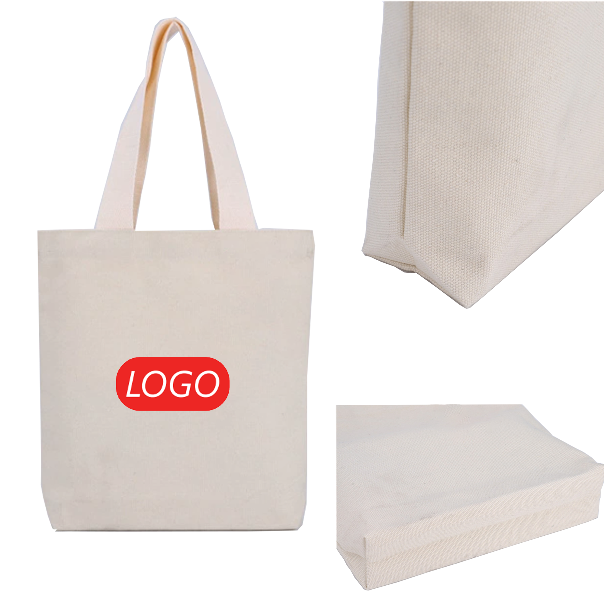 Cotton Tote Bag, custom tote bag with logo imprint 2