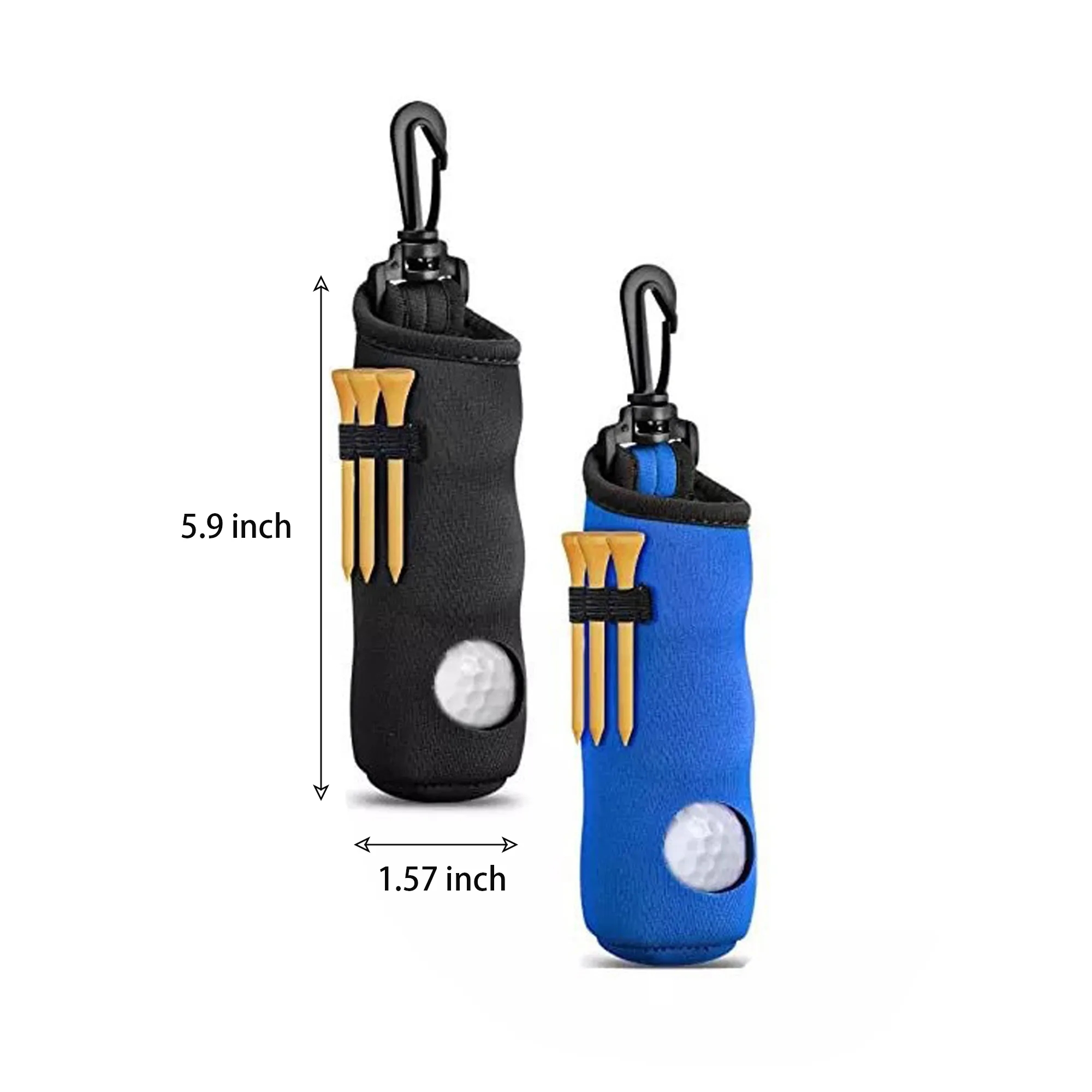 Portable Multicolor Golf Ball Carry Bag 2