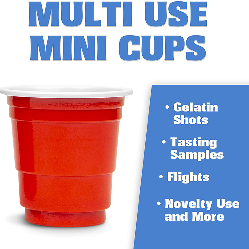 2oz Mini Disposable Plastic Shot Glasses 7