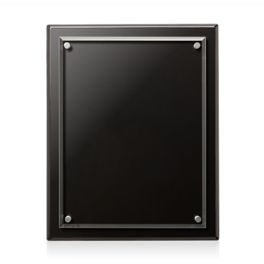 Caledon VividPrint™ Plaque - Black/Gold 6