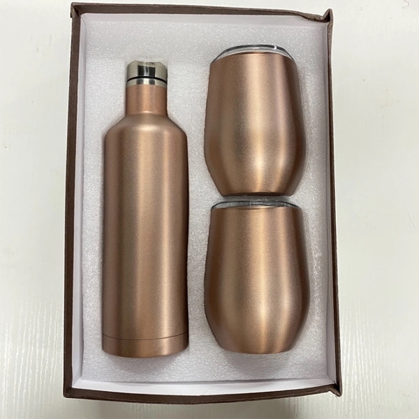 Stainless Steel Wine Bottle + Double Wall Cup Set Giveaway 6