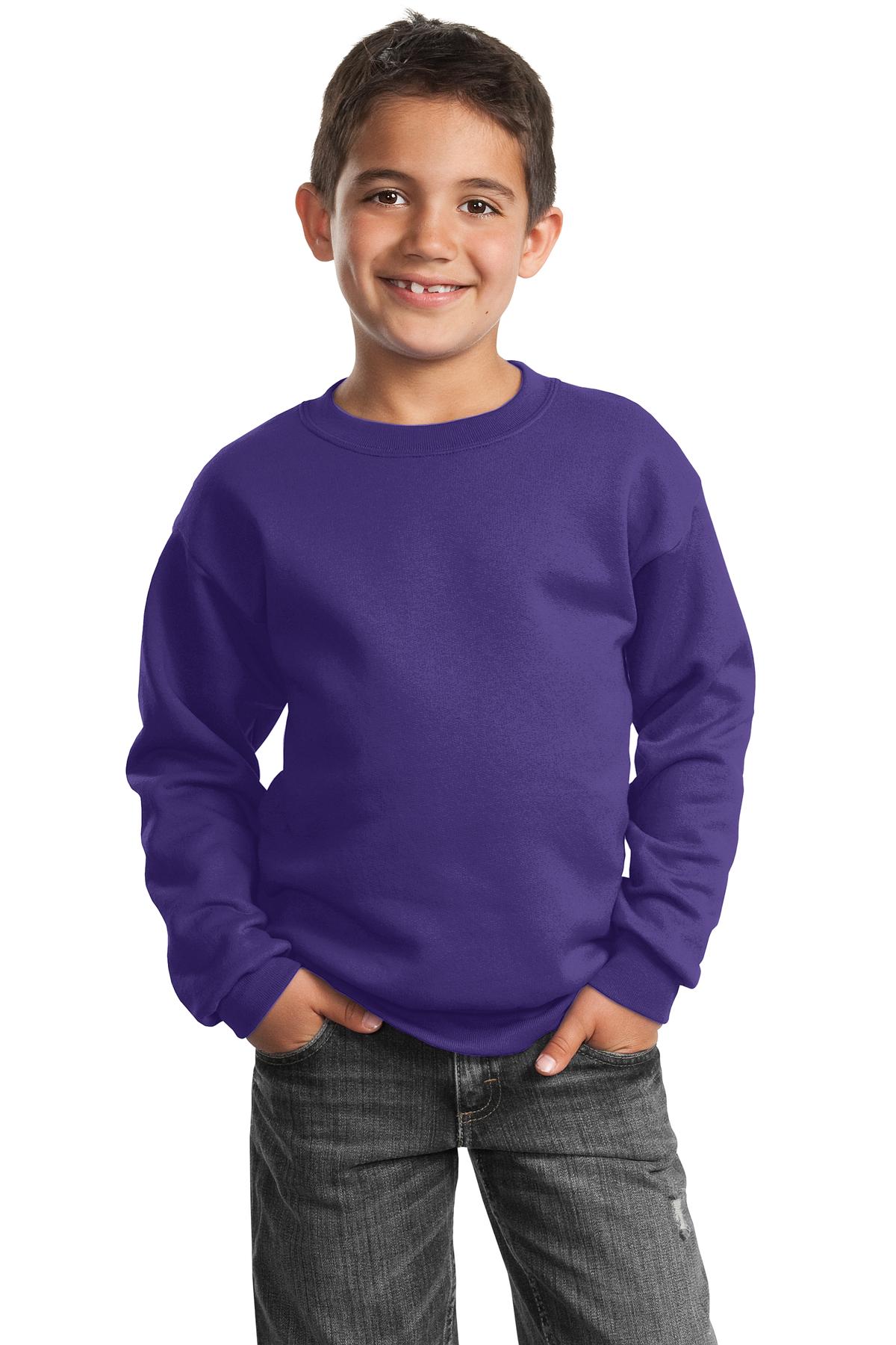 Port & Company® Youth Core Fleece Crewneck Sweatshirt 37