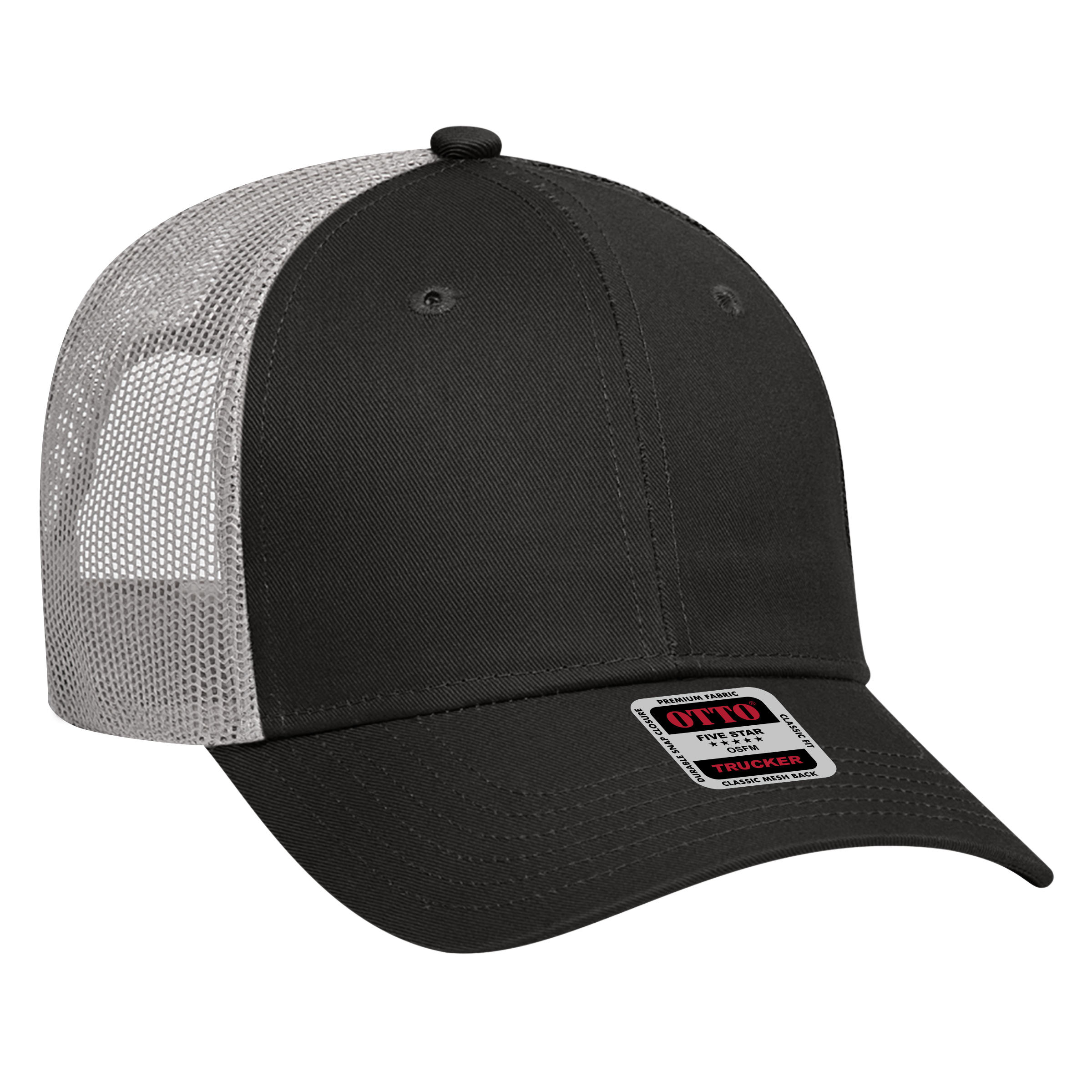 OTTO CAP® 6 Panel Low Profile Mesh Back Trucker Hat 66