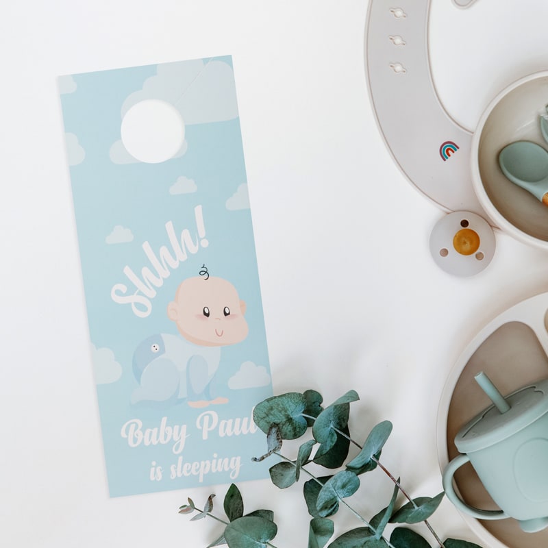 3.5 X 8.5 Inch Full Color Door Hanger 15