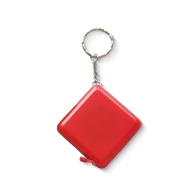 Square Tape Measure Keychain 1