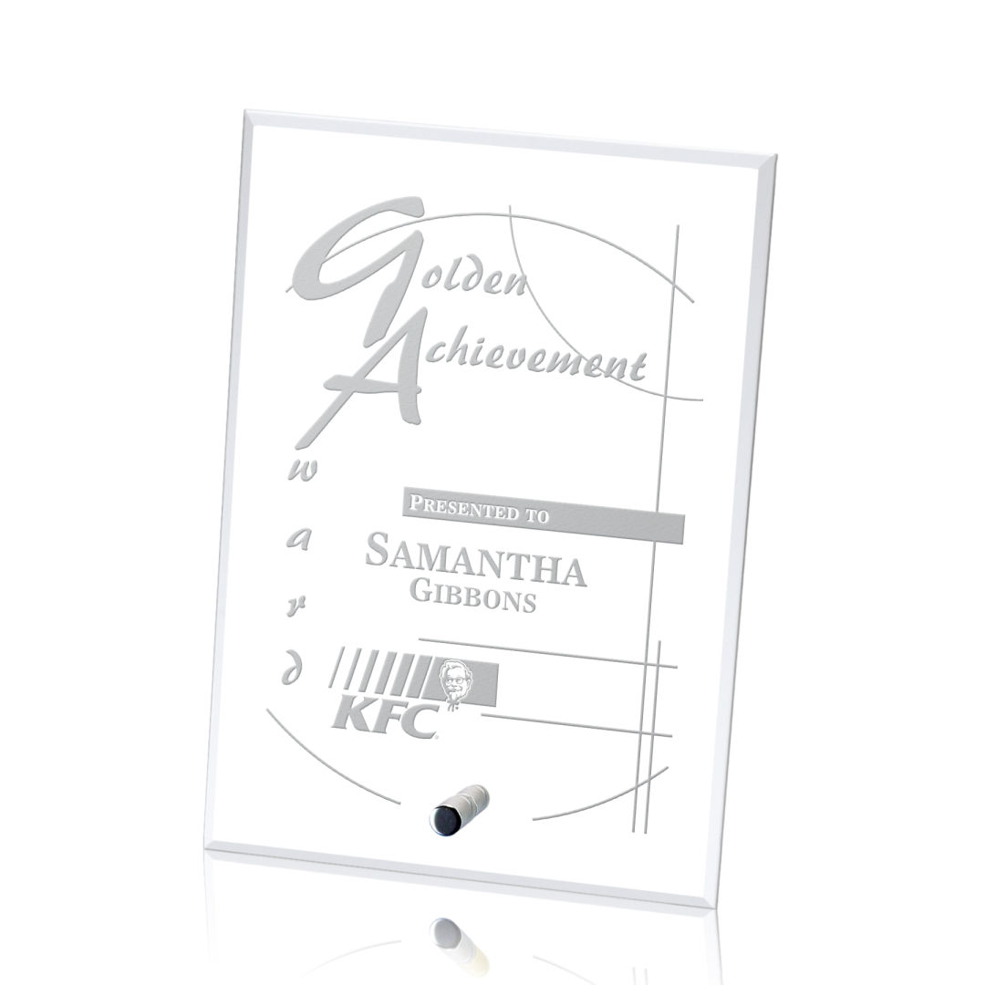 Cantebury Vertical Rectangle Award 8
