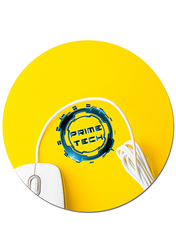 Round Full Color Mouse Pads 1/8 2