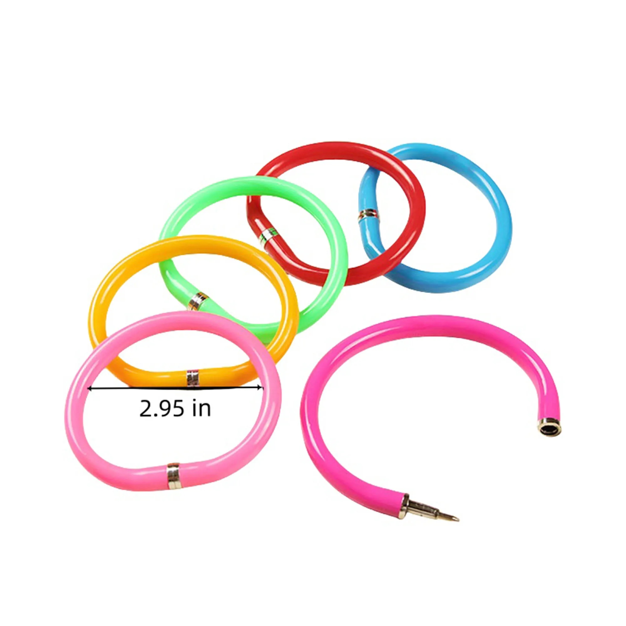 Curved Plastic Bracelet Pen 2
