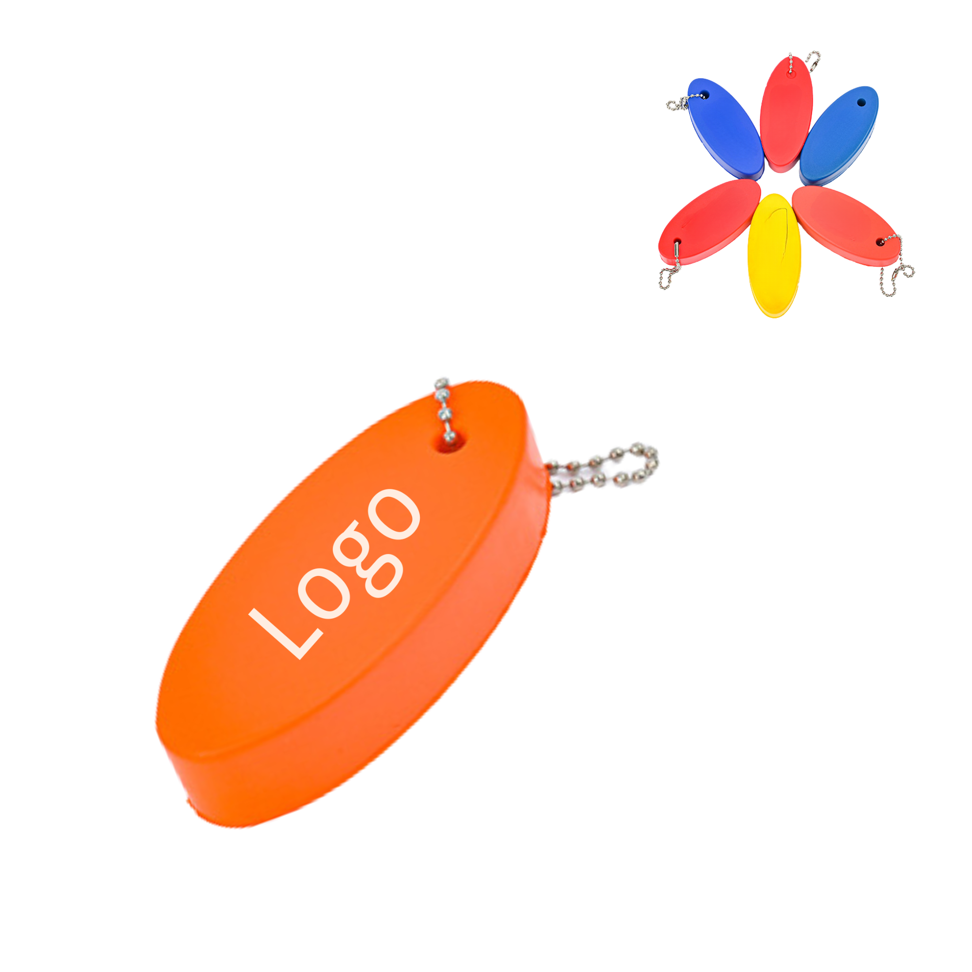 Stress Relief PU Foam Keychain Toy 2