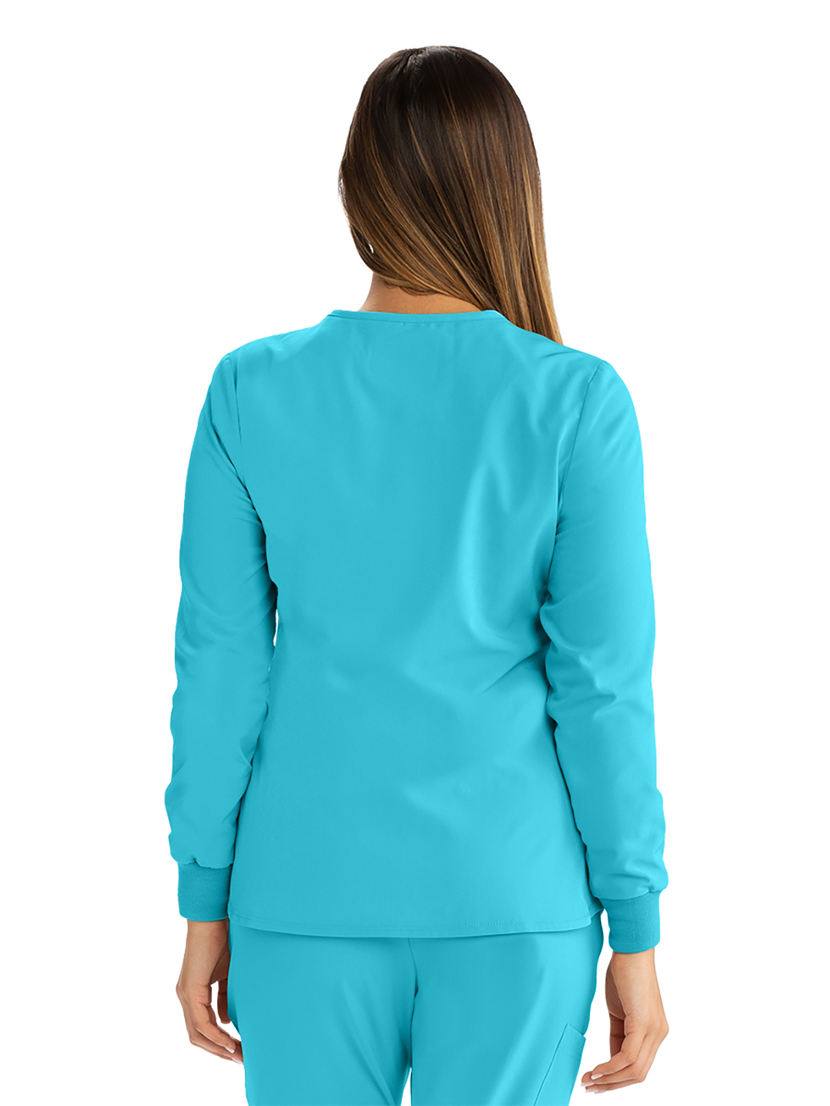 Skechers - Women's Two-Pocket Snap-Front Stability Warm-Up Scrub Jacket 56