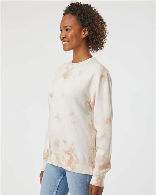Unisex Midweight Tie-Dyed Crewneck Sweatshirt - PRM3500TD 59