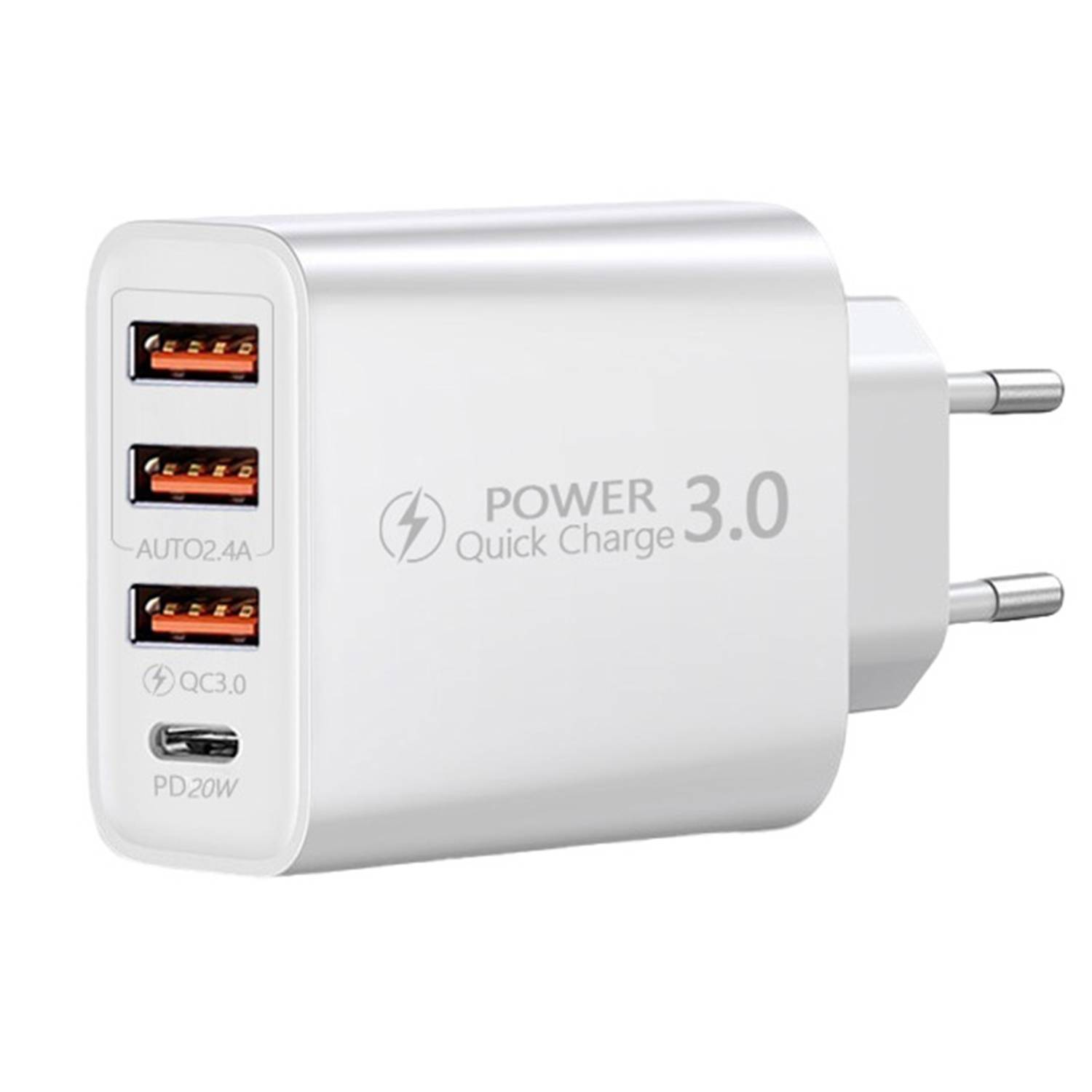 USB Multiport Fast Charging Power Adapter 2