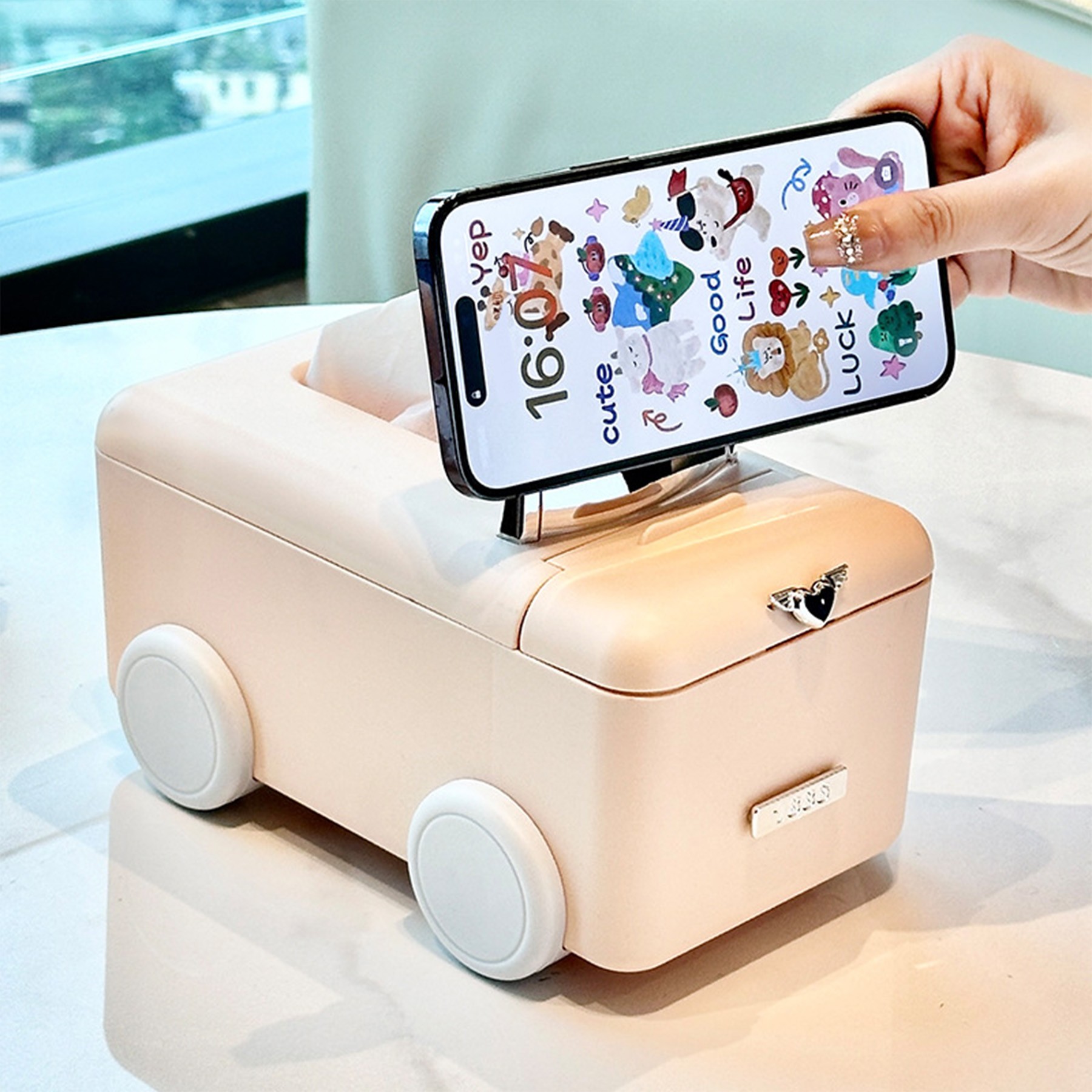 PS Car-Shaped Tissue Box 2