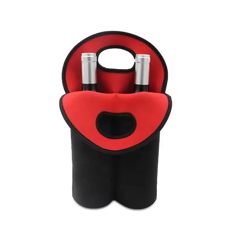 Neoprene Wine Beer Carrier Tote Cooler Bag 3