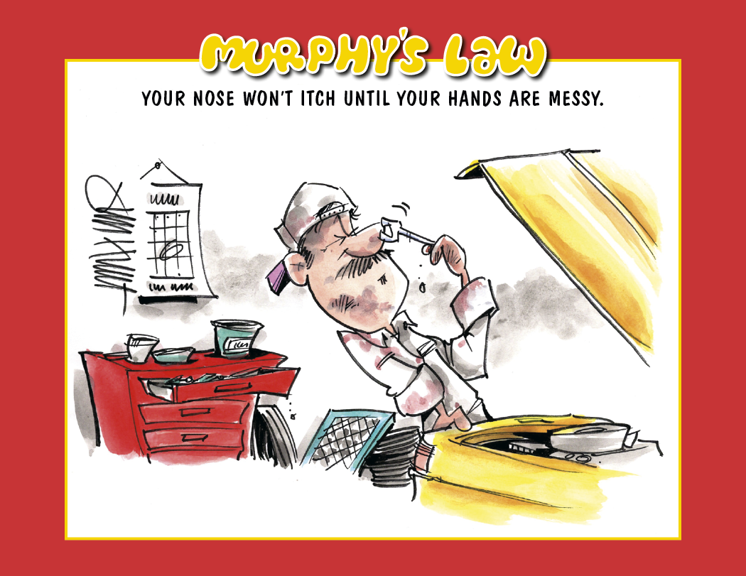 HotLine® Products Murphy's Law Appointment Calendar - Stapled 68