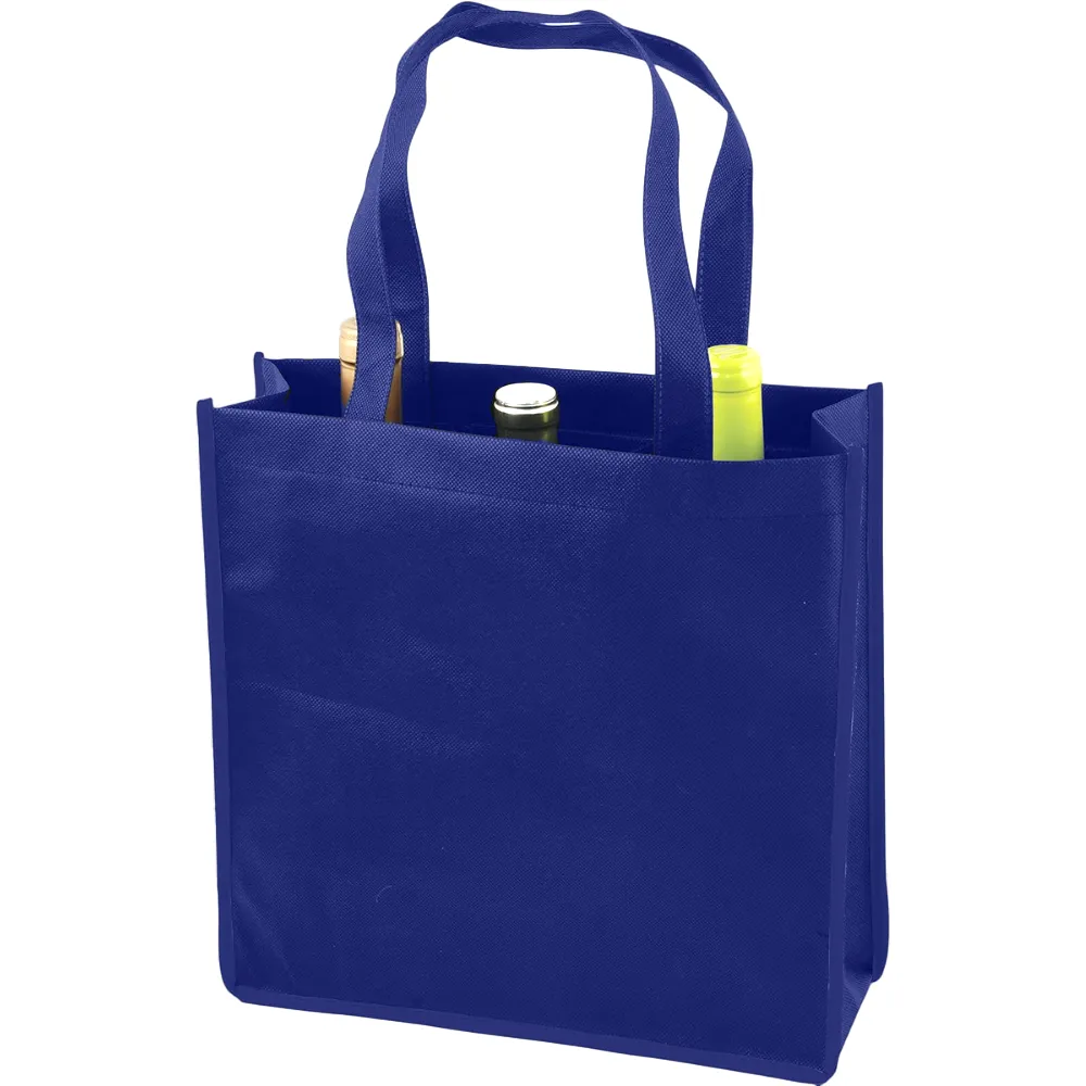 3-Bottle Non-Woven Wine Tote 7