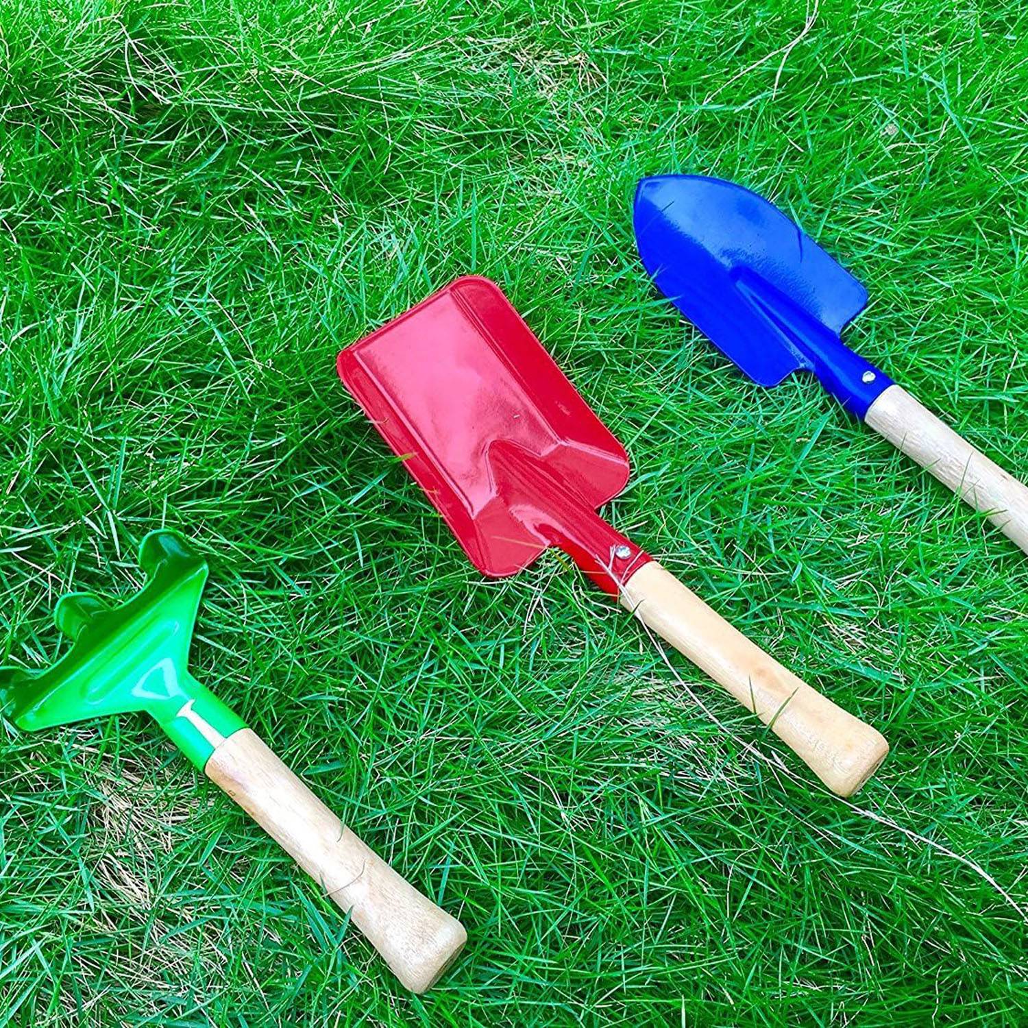 Safe Beach Sandbox Toy Gardening Equipment for Children 4