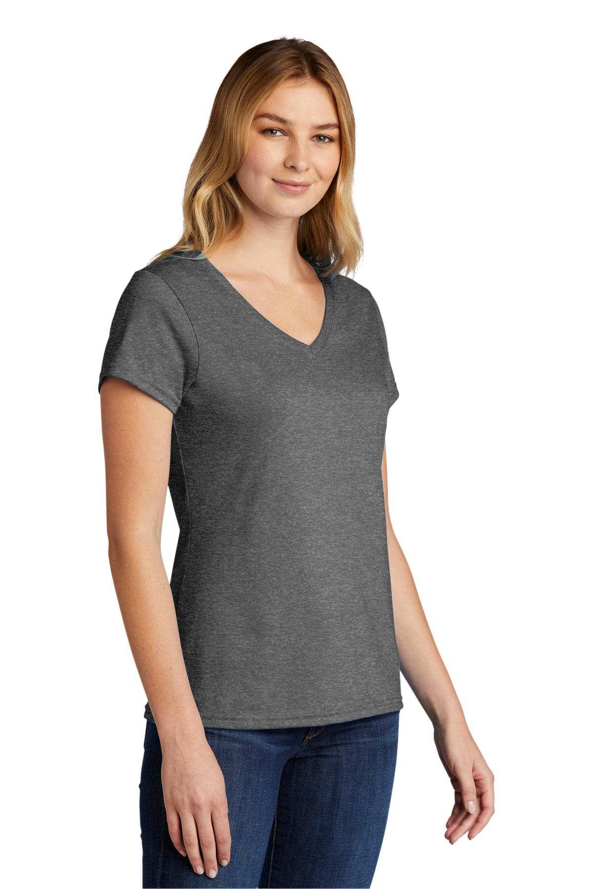 Port & Company® Women's Tri-Blend V-Neck Tee 51
