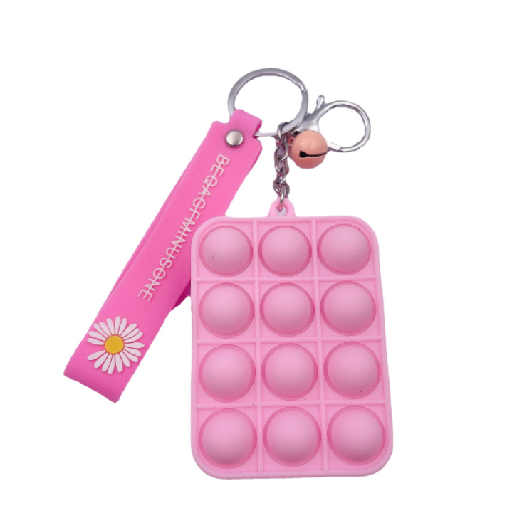 Simple Dimple Fidget Toys Silicone Stress Relief keychain 19
