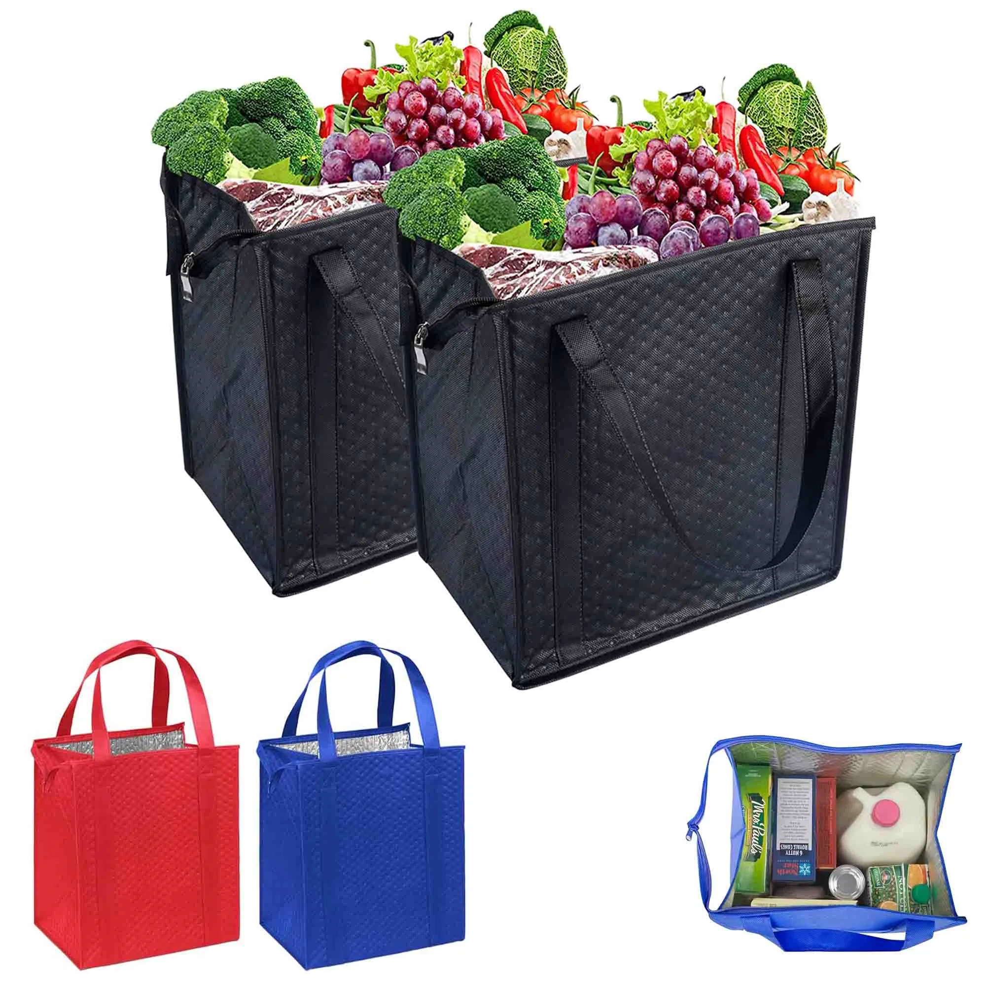 Reusable Grocery Bags Shopping Large Totes