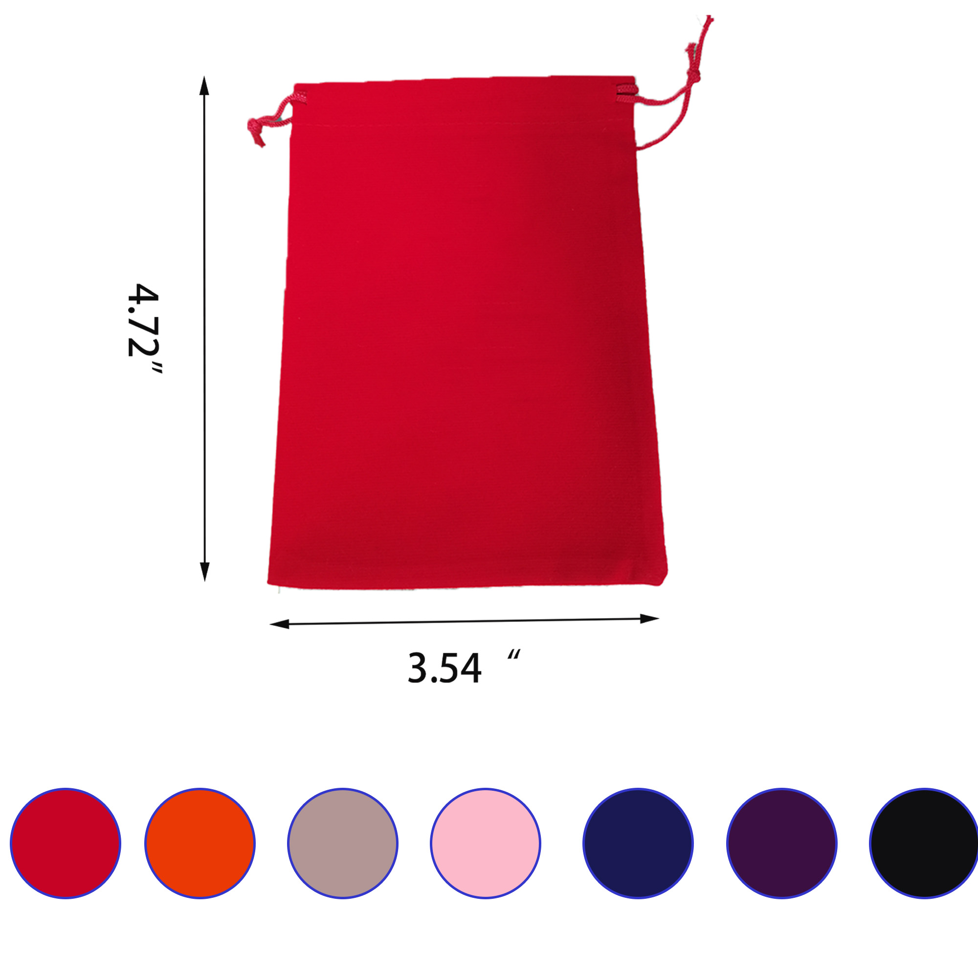 MOQ 30 Full-color Printable Drawstring Gift Bag 3