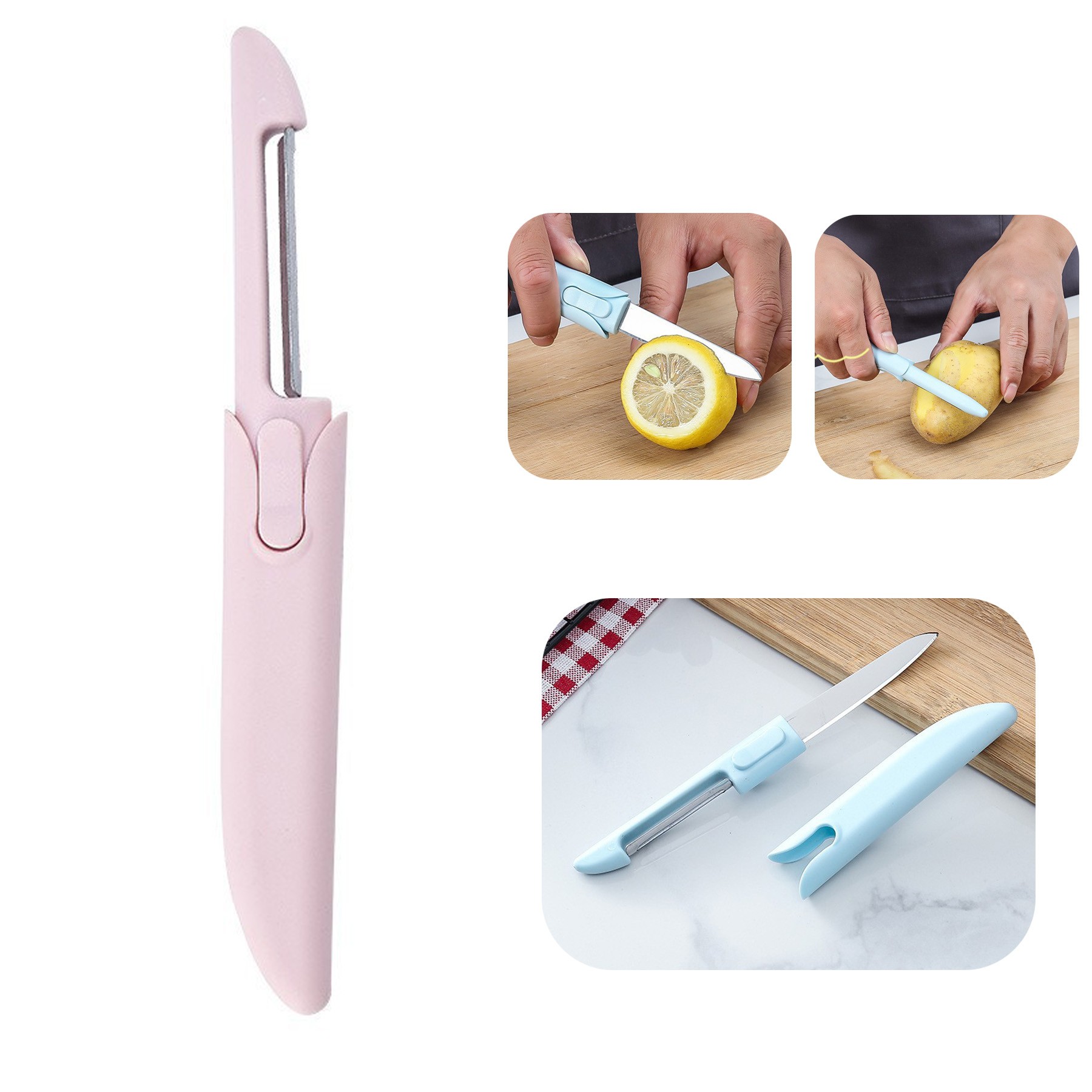 Portable Small 2 In 1 Fruit Knife 3