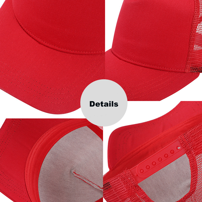 5 Panel Mesh Baseball Cap 6