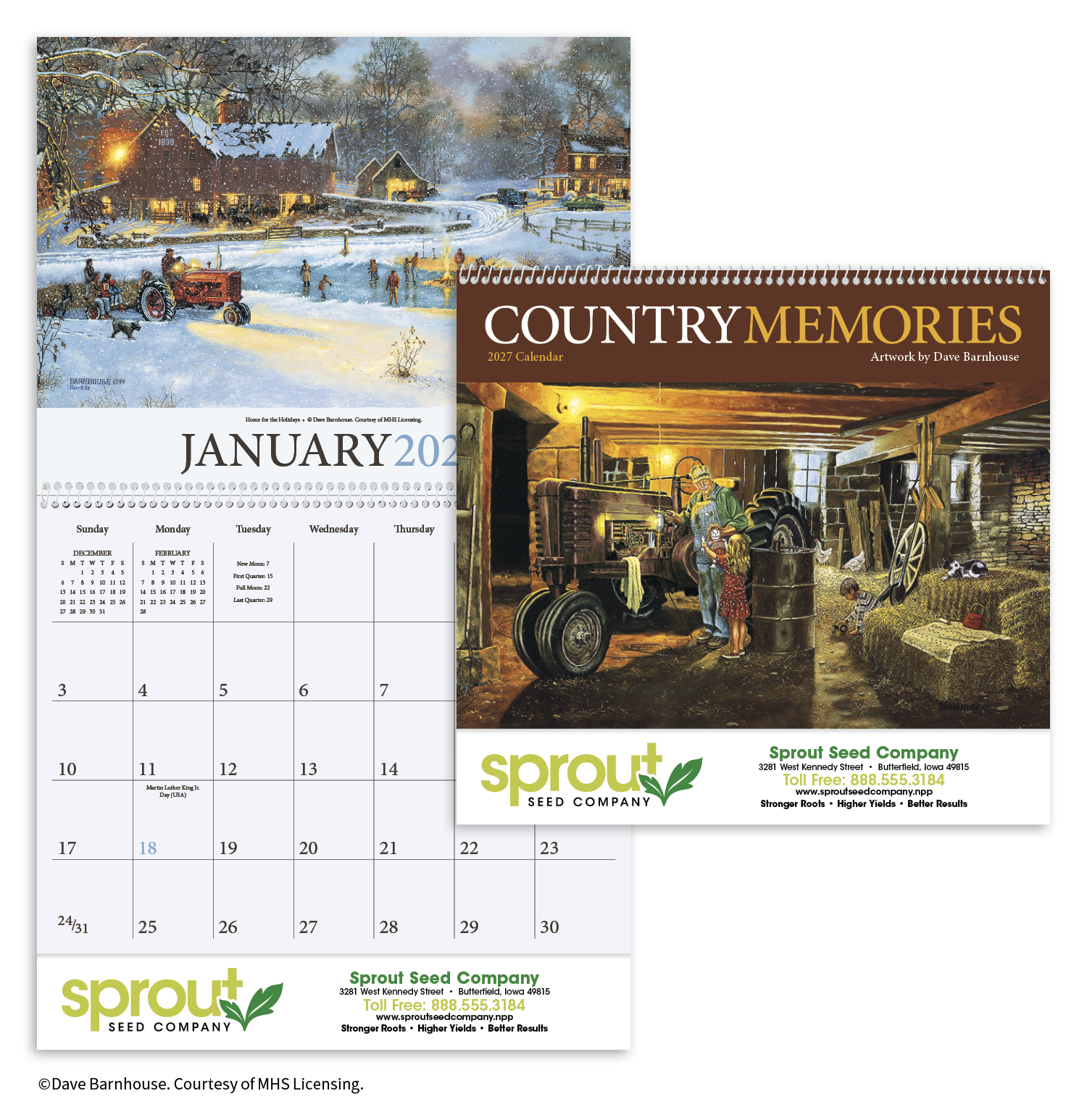 Triumph® Calendars Country Memories Calendar 65