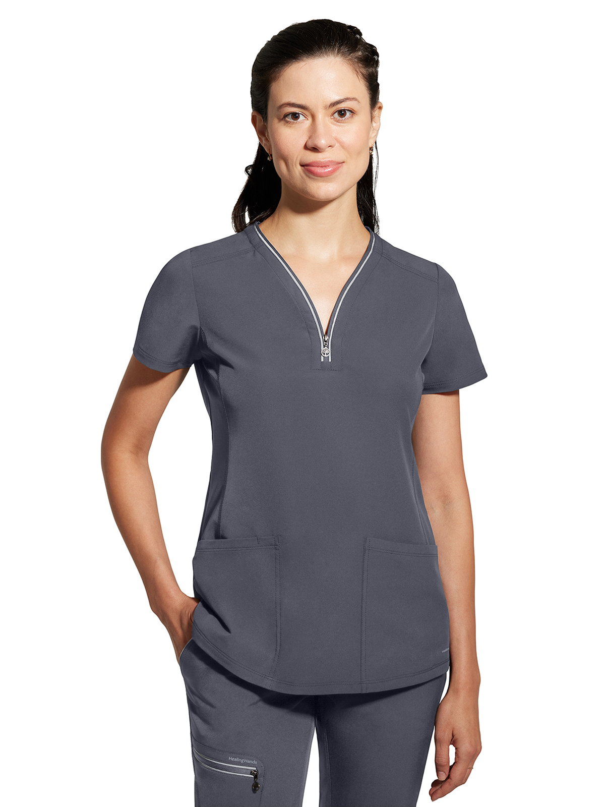 Healing Hands - 360 - Women's 3-Pocket Sonia V-Neck Top