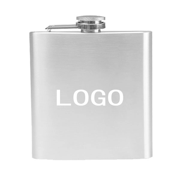 6 oz. Stainless Steel Hip Flasks 3
