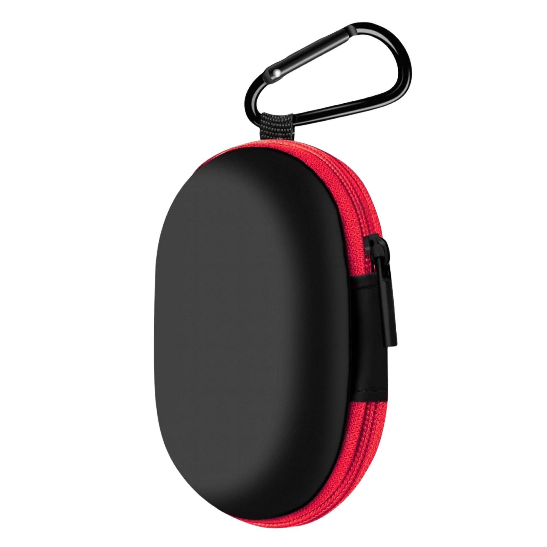 Portable Oval EVA Storage Pouch Bag with Carabiner 6
