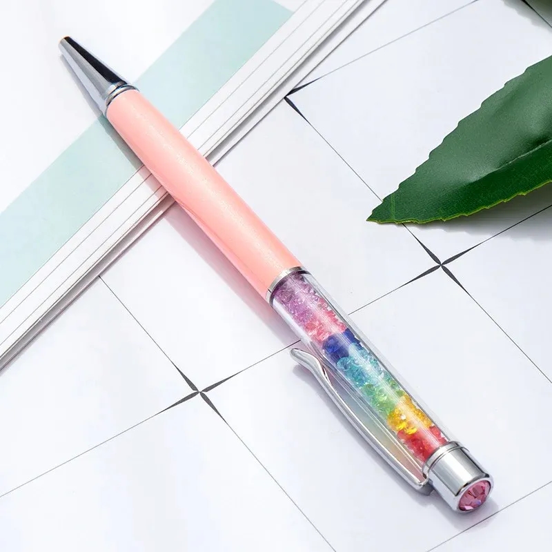Rainbow Crystal Ballpoint Pen 5