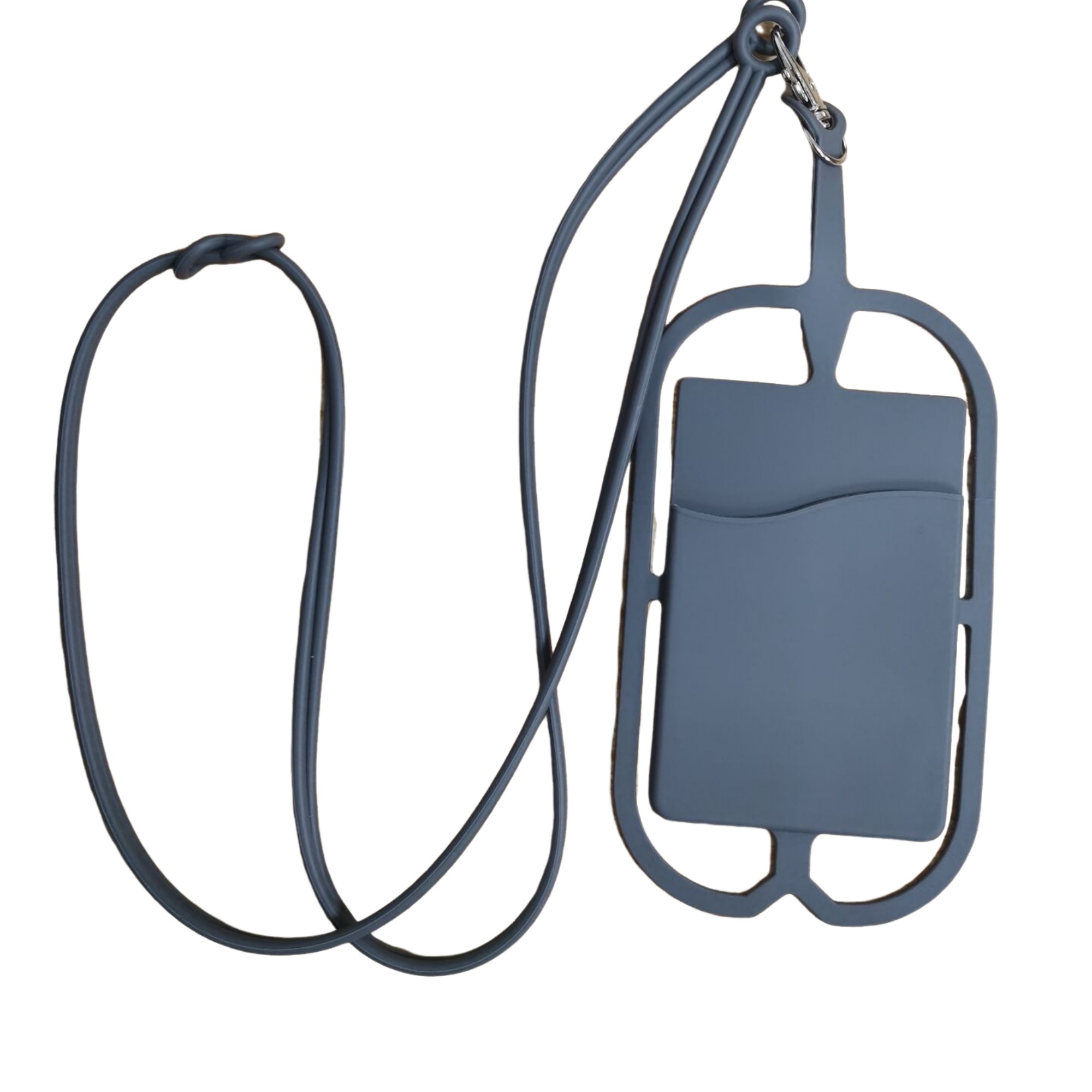 Silicone Phone Card Holder With Detachable Lanyard 6