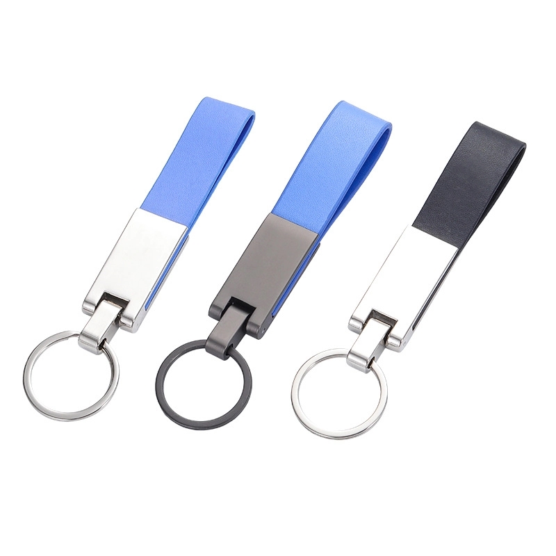 PU Leather Metal Key Tag 2
