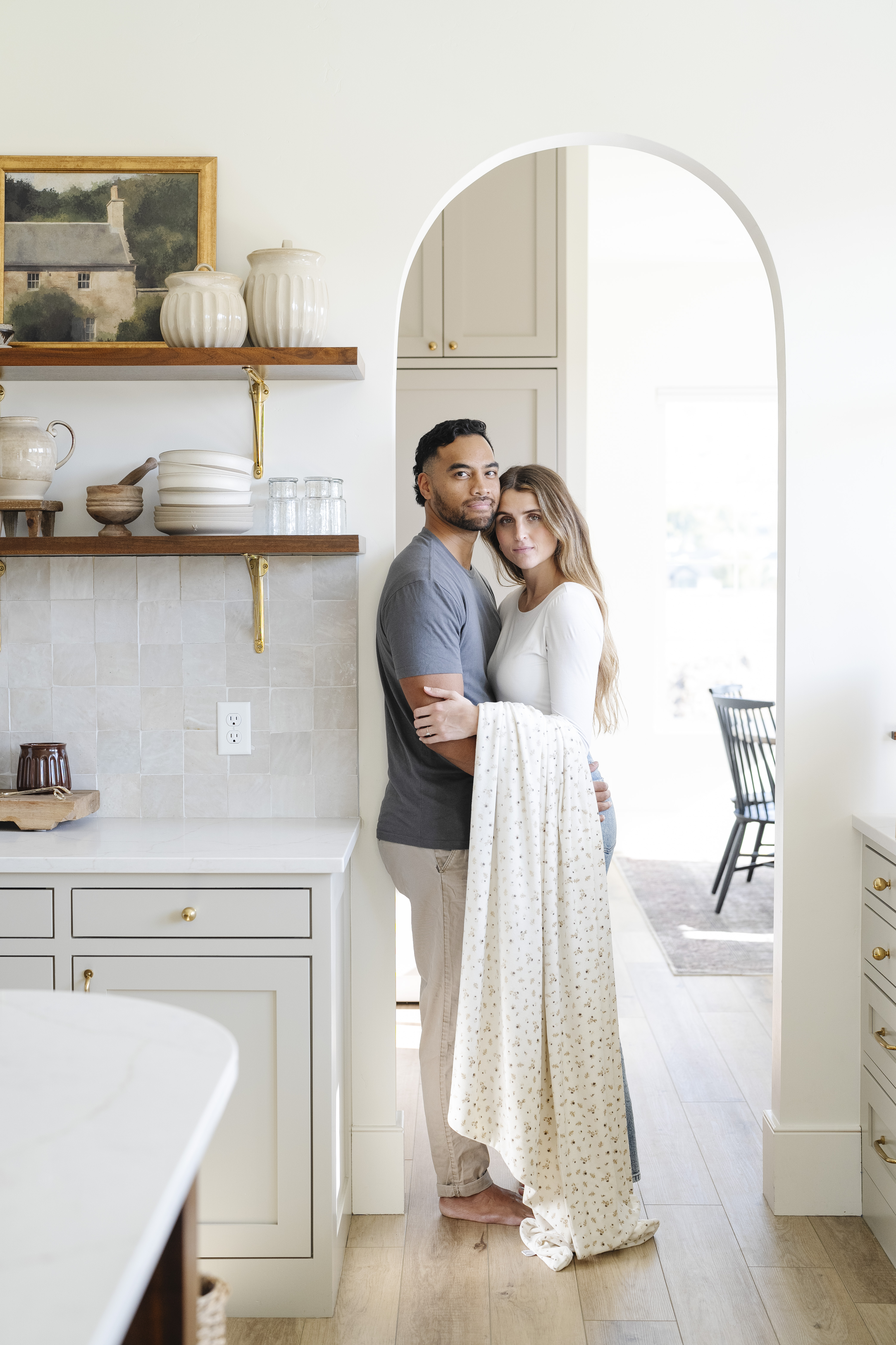 Minky Stretch Posy-Throw Luxury Blanket (50x60) 1