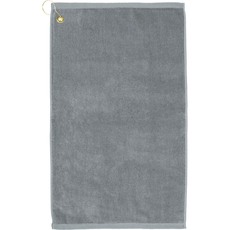 Medium Weight Velour Golf Towel 16 x 25 3