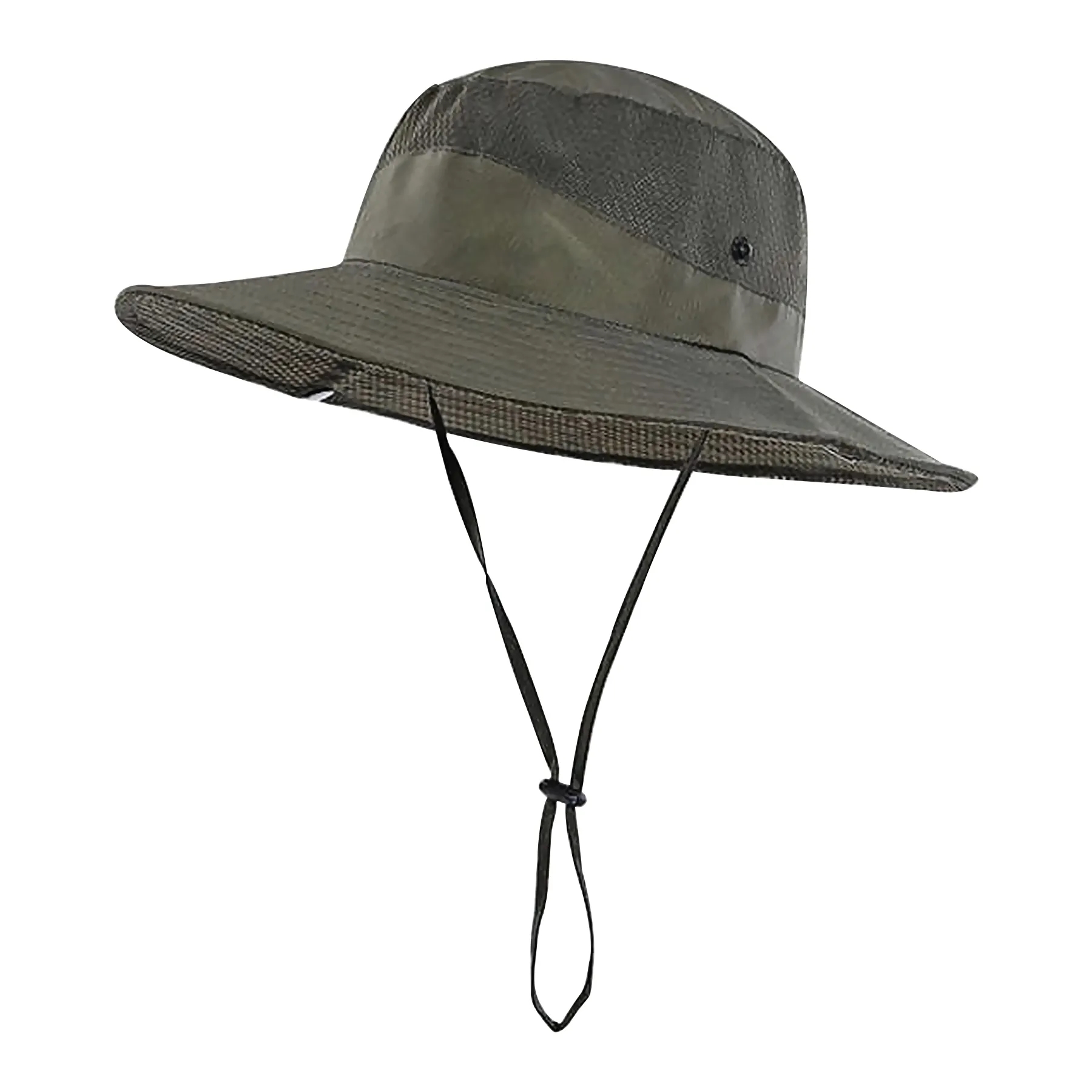 Wide Brim Mesh Sun Bucket Hat 5