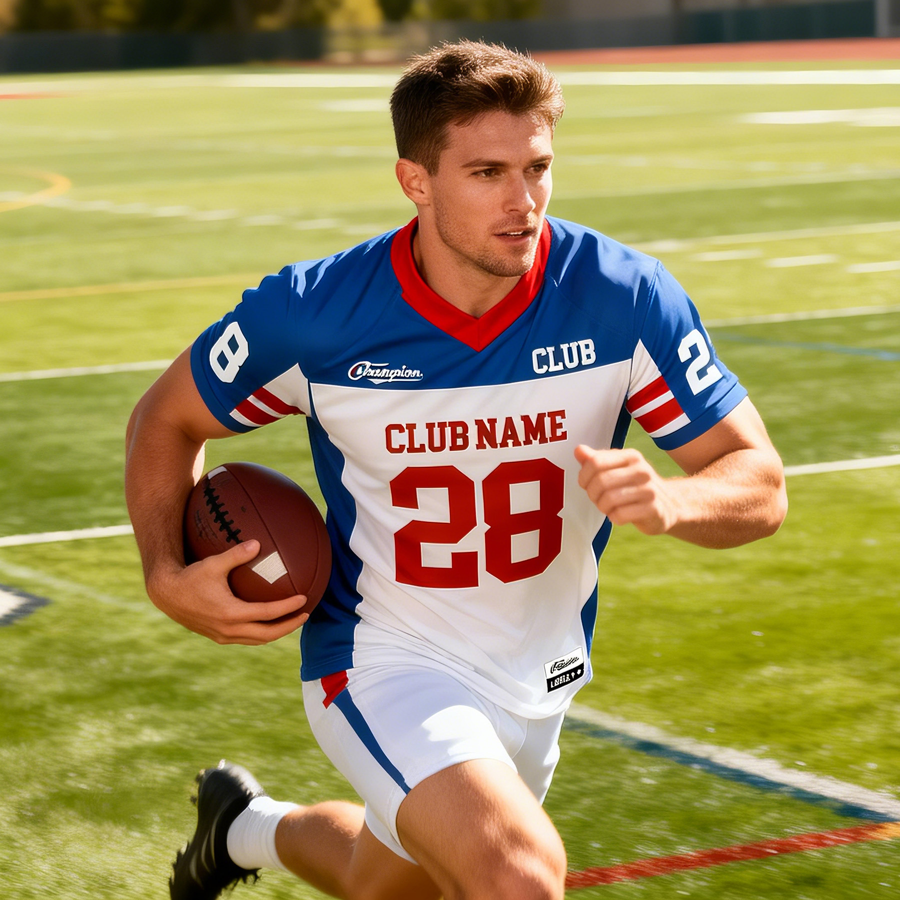 Custom Performance Personalized Rugby Jersey (Full Color Dye Sublimated) 4
