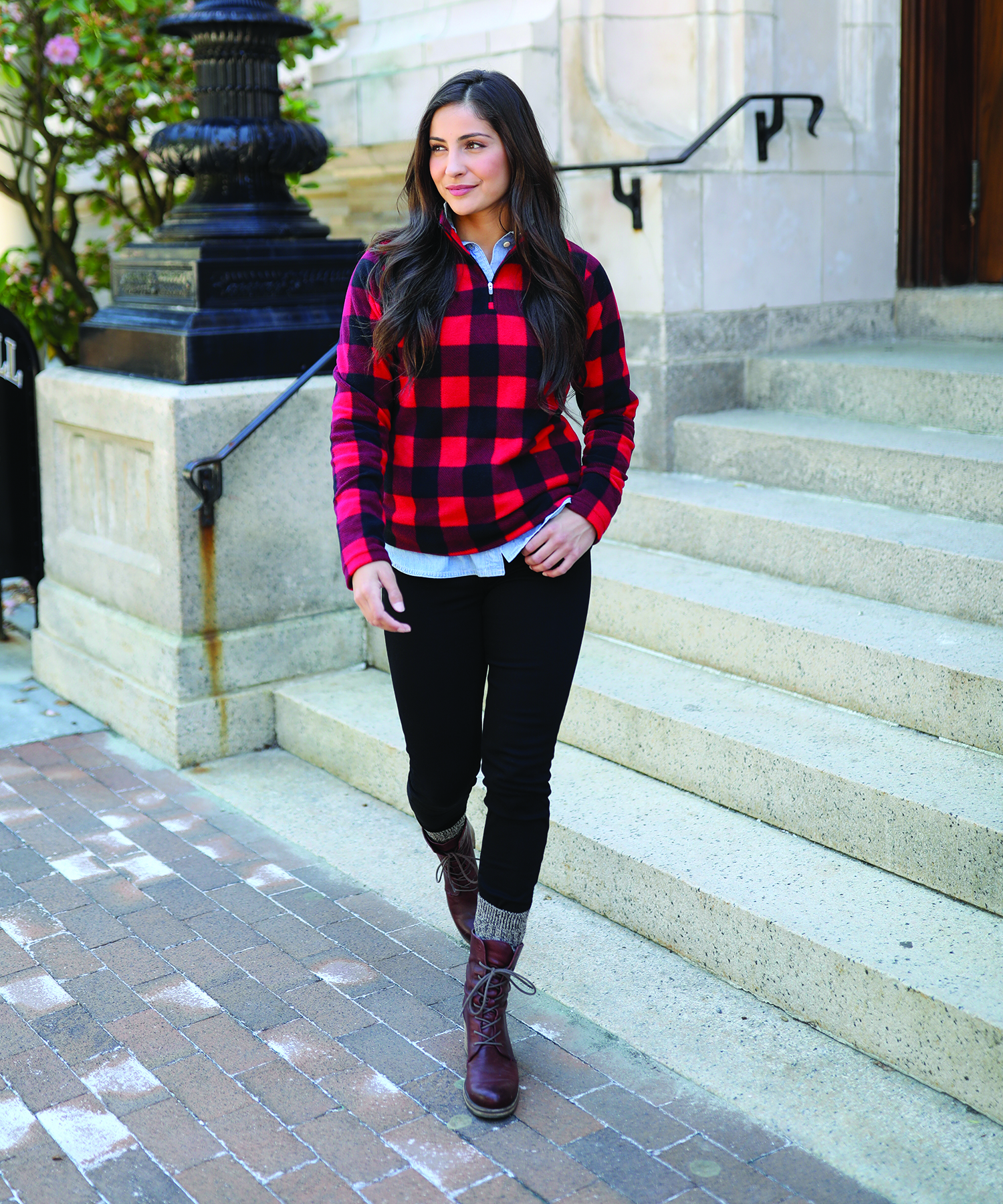 Women's Freeport Microfleece Printed Pullover