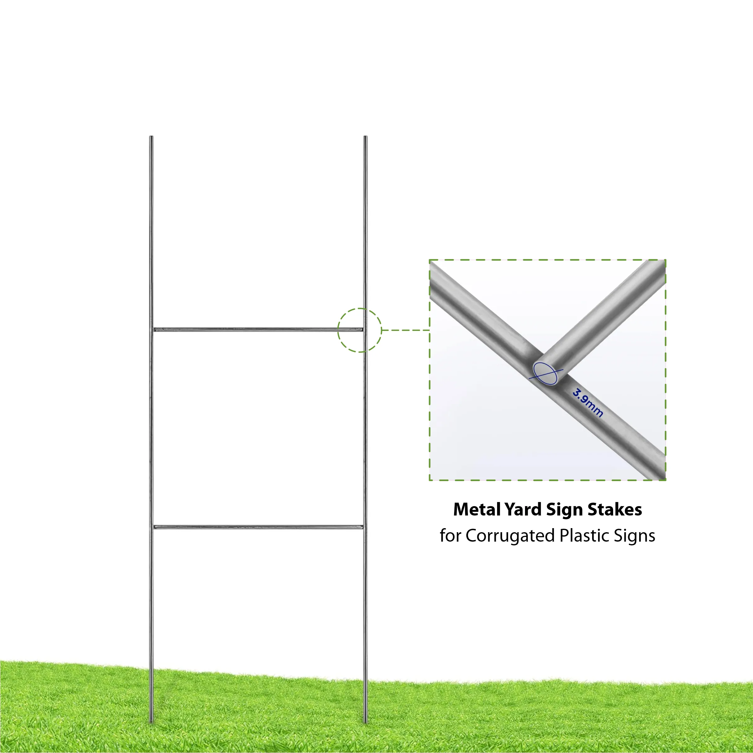 18" x 24" Corrugated Yard Sign - Full Color 6