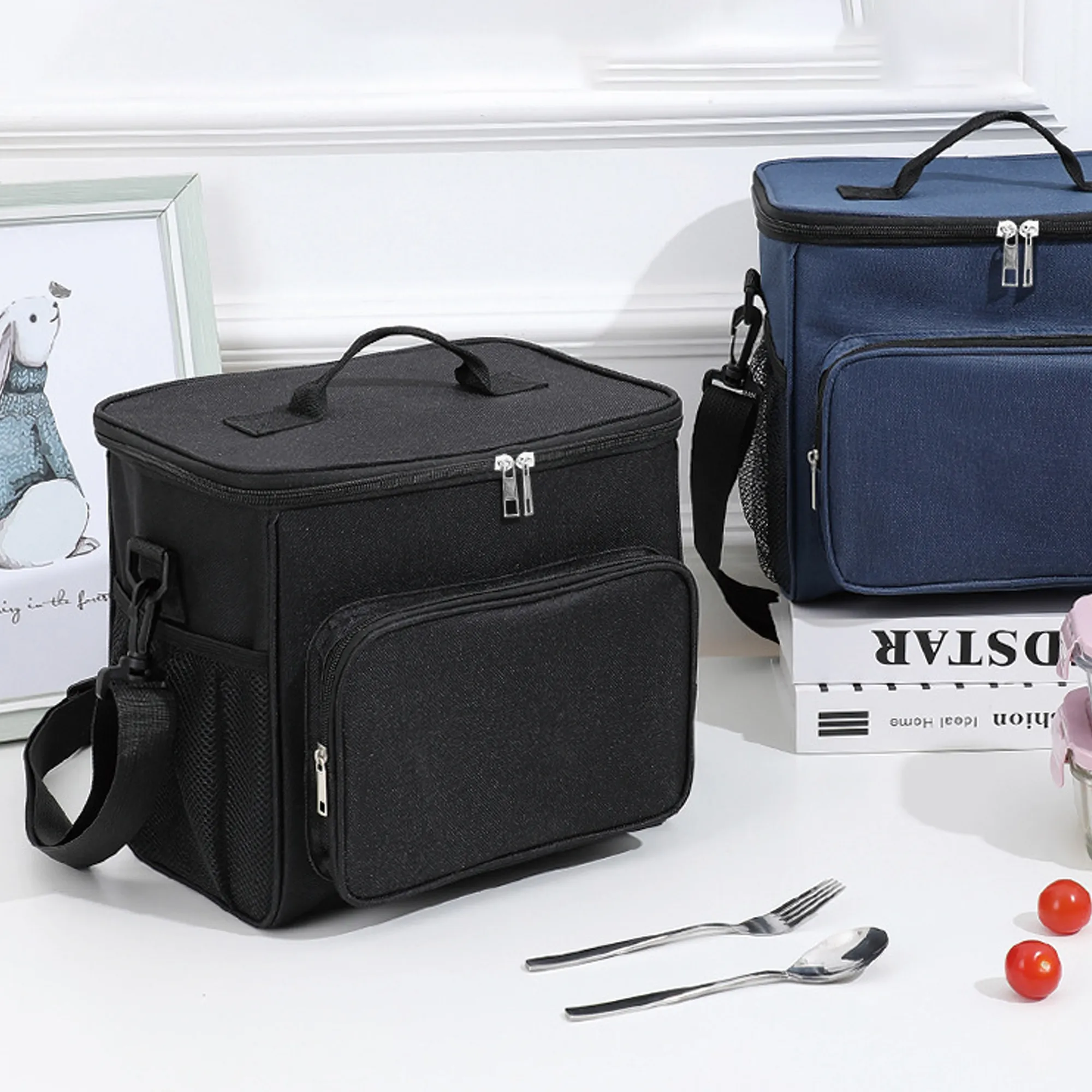 Insulated Lunch Box Soft Cooler Tote 4