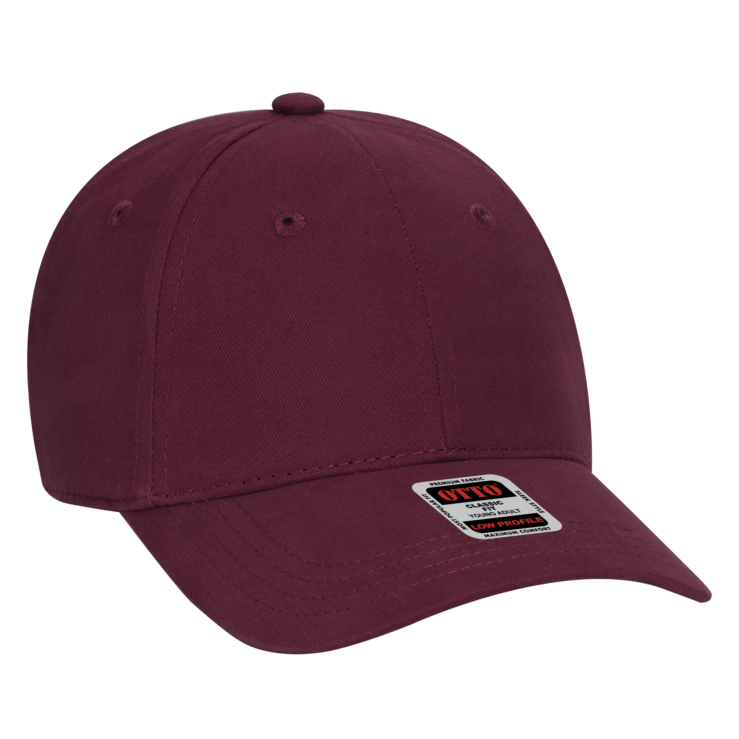 OTTO CAP® 6 Panel Low Profile Baseball Cap 58