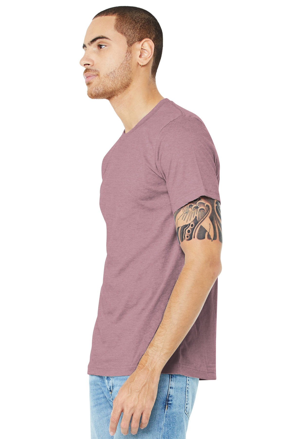 BELLA+CANVAS® Unisex Heather CVC Short Sleeve Tee 63