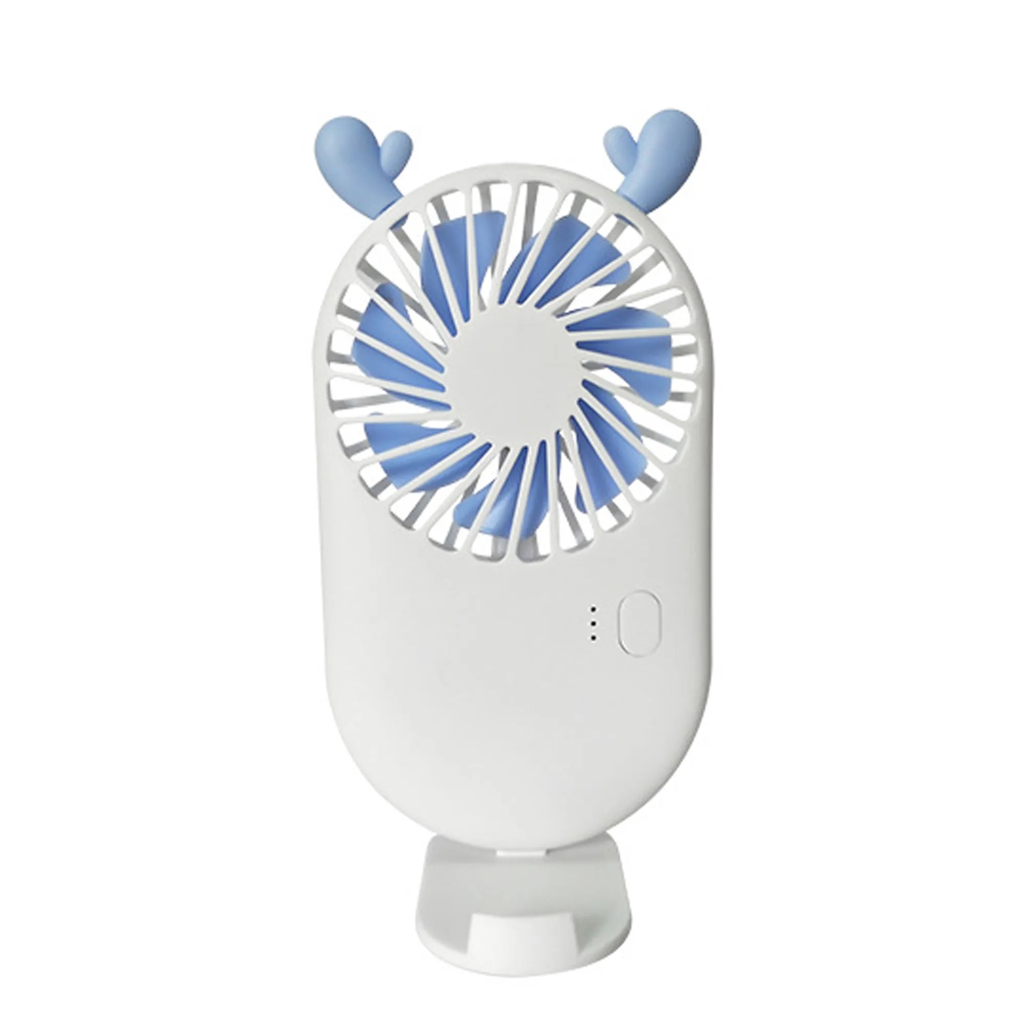 MOQ20PCS Mini Pocket Fan With Phone Holder 2