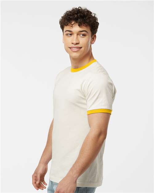 Unisex Fine Jersey Ringer T-Shirt - 246 112