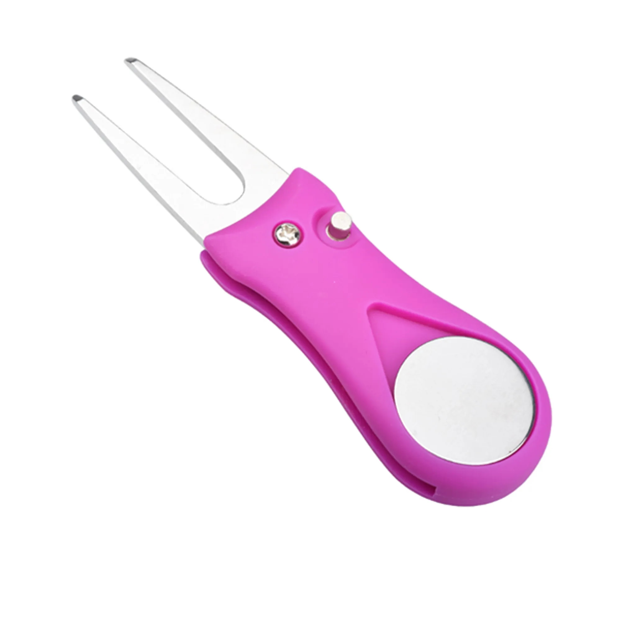 MOQ 10 Foldable Golf Divot Tool With Mark 2