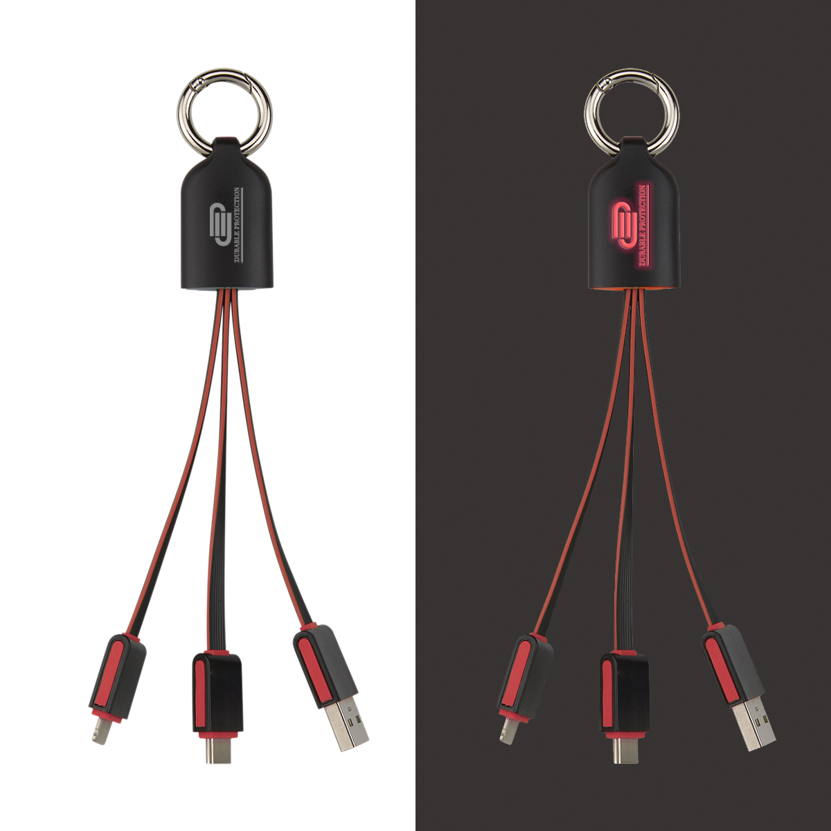 3-In-1 Light Up Charging Cables 4