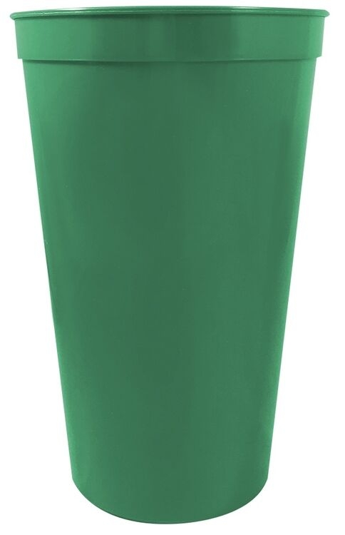 22 oz. Smooth Wall Plastic Stadium Cup 7
