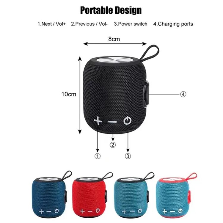 Portable Waterproof Wireless Bluetooth Speaker 2